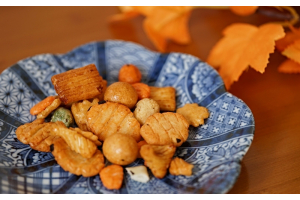 Les en-cas de riz traditionnels du Japon, le beika