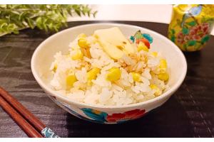 Riz japonais au maïs – Une saveur estivale du Japon