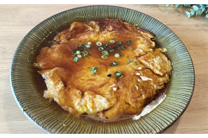 Omelette japonaise au crabe au surimi - Kanitama