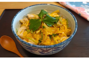 OYAKODON – BOL JAPONAIS AU POULET ET À L'ŒUF