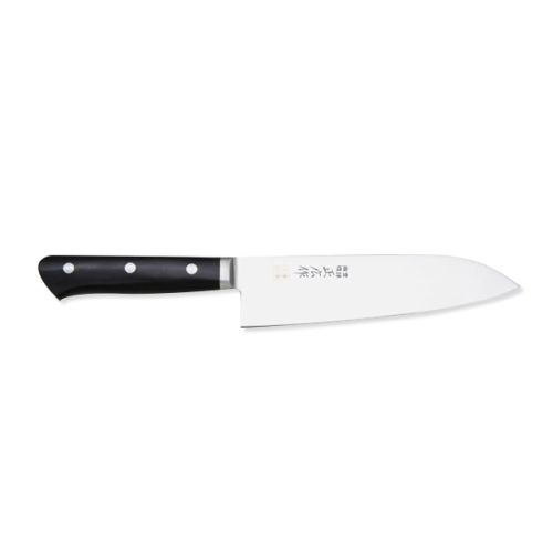 MASAHIRO MV STEEL HONYAKI SANTOKU KNIFE 17.5CM