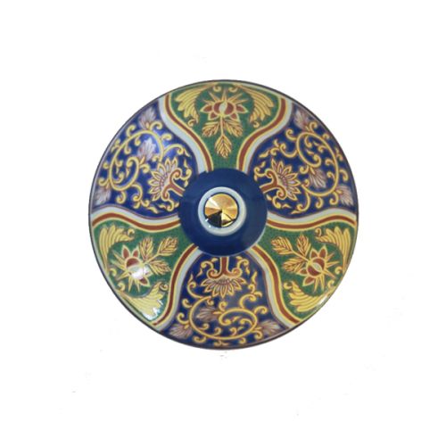 ARITA WARE TRADITIONAL PATTERN TEACUP WITH LID