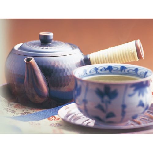 JAPANESE HANDMADE KYUSU TEAPOT COPPER WITH STRAINER