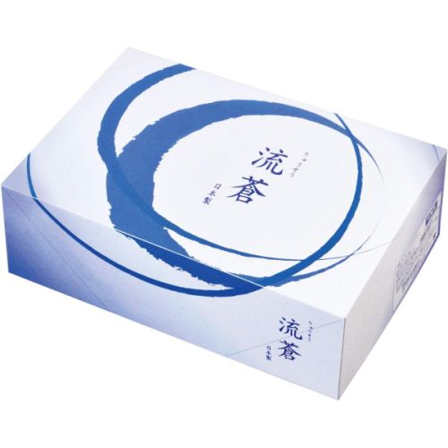 JAPANESE HANDMADE GLASS BLUE SMALL BOWL SET OF 5