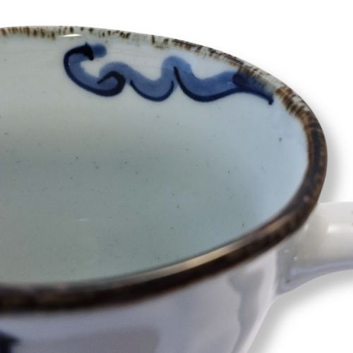 HASAMI WARE BLUE FUJIYAMA MUG