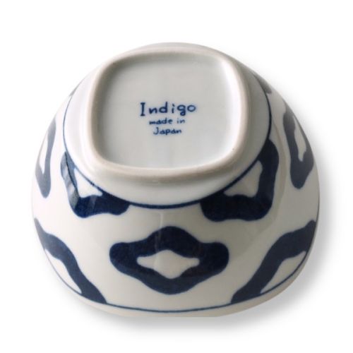 HASAMI WARE BLUE INDIGO PATTERN SMALL BOWL SET OF 5