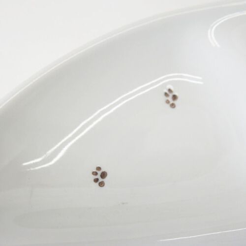 HASAMI WARE JAPANESE NEKO CAT MOTIF PLATE