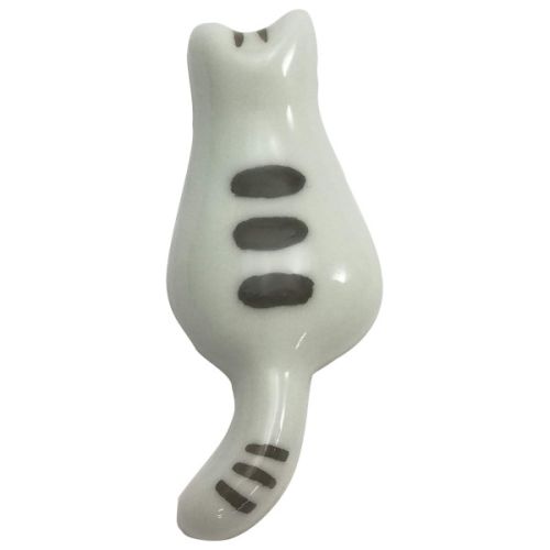 HASAMI WARE NEKO HASHIOKI CAT-SHAPED CHOPSTICK RESTS SET OF 5