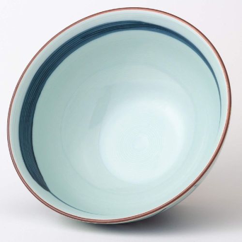 HASAMI WARE DRAGON PATTERN LARGE RICE BOWL