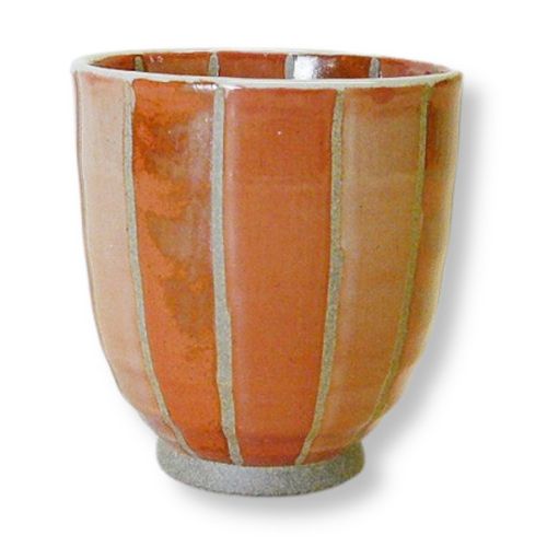 HASAMI WARE STRIPE PATTERN TEACUP