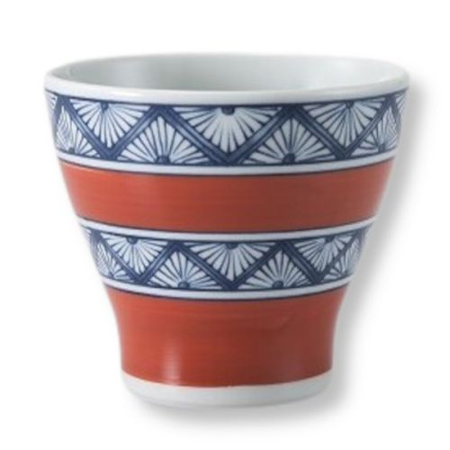 HASAMI WARE TRADITIONAL PATTERN CUP SET OF 5