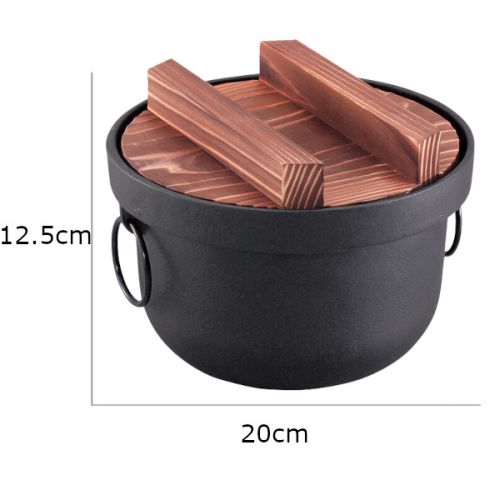 IKENAGA RICE IRON POT INDUCTION COMPATIBLE