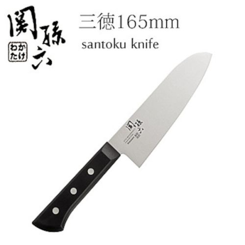 KAI SEKI MAGOROKU WAKATAKE STAINLESS STEEL SANTOKU KNIFE 165MM