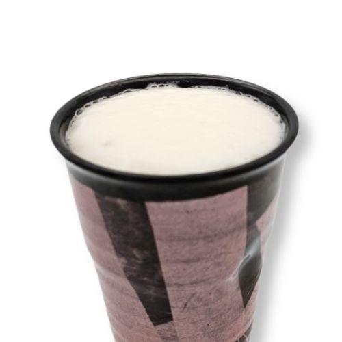 KUTANI WARE BEER CUP SILVER BLUE/PINK PAIR SET