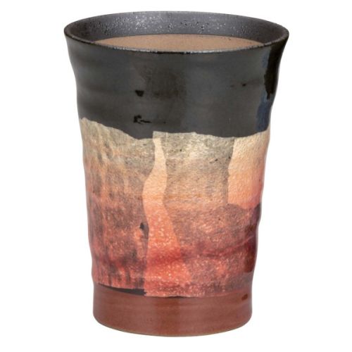 KUTANI WARE GIN-SAI SILVER GLAZE PAIR FREE CUPS