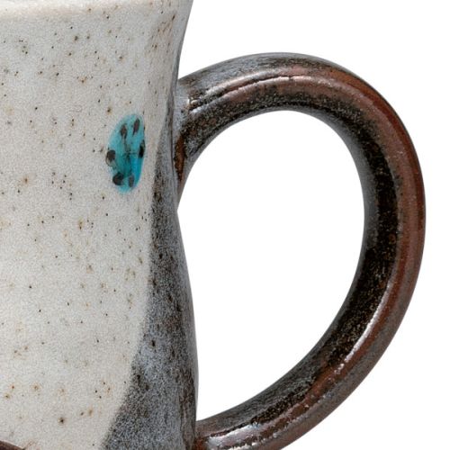 KUTANI WARE MUG CUP SHIMAENAGA BIRD DESIGN MADE IN JAPAN