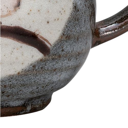 KUTANI WARE MUG CUP SHIMAENAGA BIRD DESIGN MADE IN JAPAN