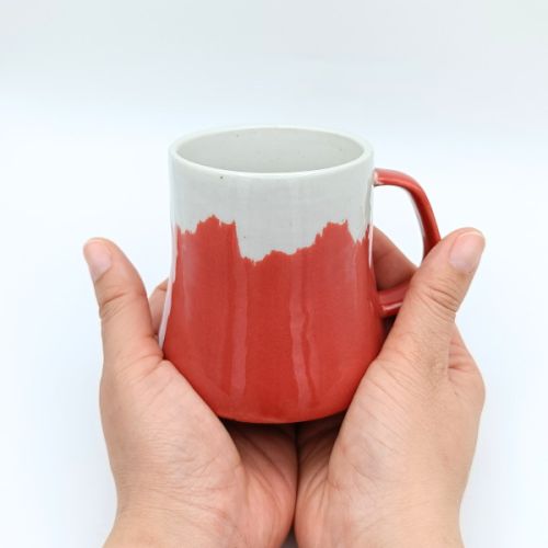 MINO WARE MT. FUJI PORCELAIN MUG JAPANESE COFFEE CUP