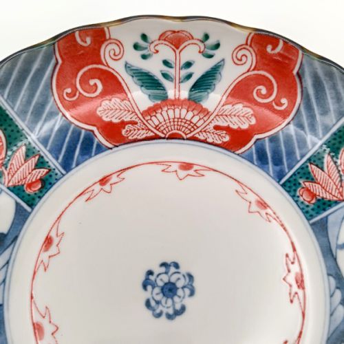 MINO WARE AUSPICIOUS DINOSAUR DESIGN LARGE PLATE 23CM