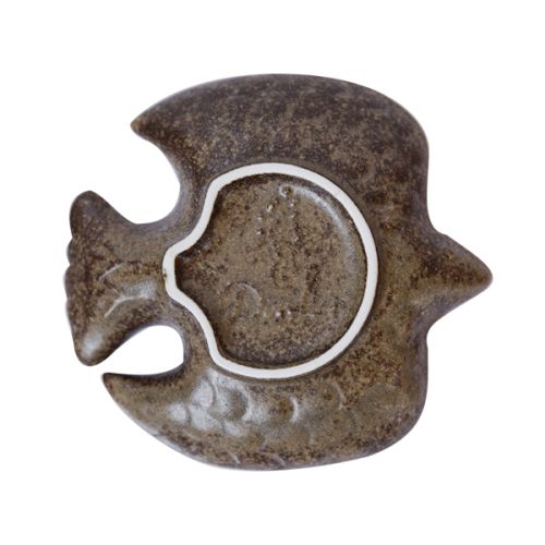 MINO WARE JAPANESE BIRD MOTIF SMALL PLATE