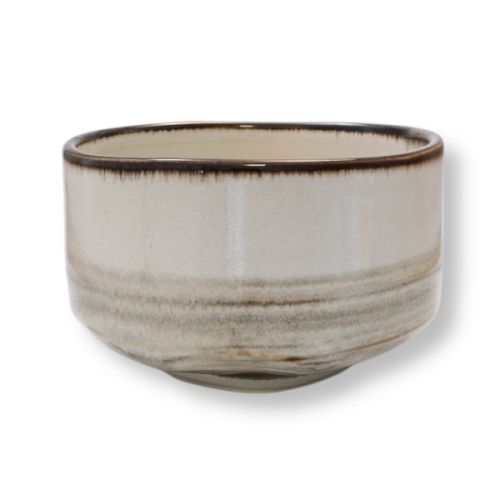 MINO WARE CLOUDY WHITE MATCHA BOWL