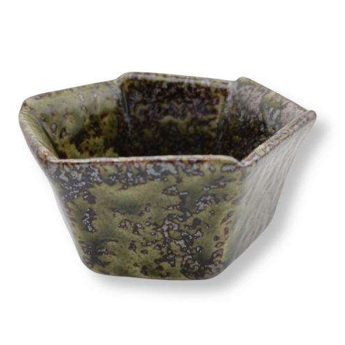 MINO WARE FIVE-COLOR JAPANESE CERAMIC APPETIZER BOWL SET