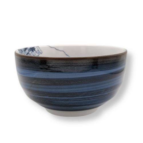 MINO WARE HOKUSAI THE GREAT WAVE BOWL 12.5CM