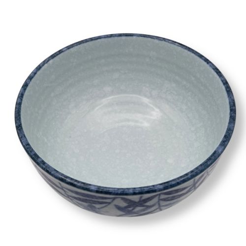 MINO WARE KIKYO BELLFLOWER 16CM DONBURI BOWL WITH GIFT BOX