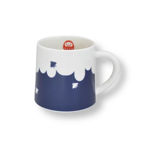MINO WARE MOUNT FUJI MOTIF MUG