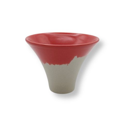 MINO WARE MT. FUJI-SHAPED GUINOMI CERAMIC SAKE CUP
