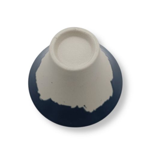 MINO WARE MT. FUJI-SHAPED GUINOMI CERAMIC SAKE CUP