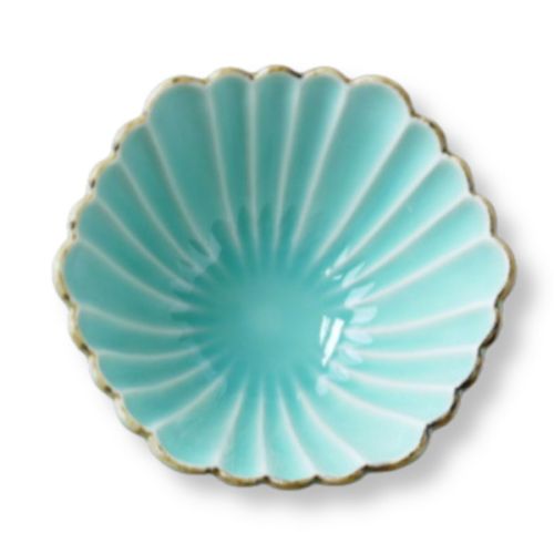 MINO WARE PEACOCK BOWL 2-COLOR SET