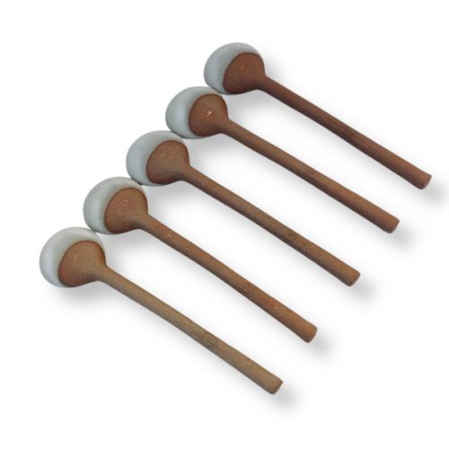 MINO WARE POTTERY SMALL SPOON SET OF 5