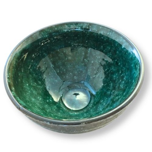 MINO WARE TURKISH BLUE MATCHA BOWL