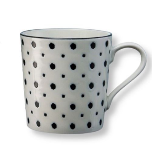 MODERN JAPANESE-STYLE KOMON MUG PAIR