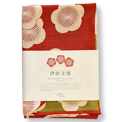 MUSUBI JAPANESE FUROSHIKI ISA PATTERN REVERSIBLE 104CM