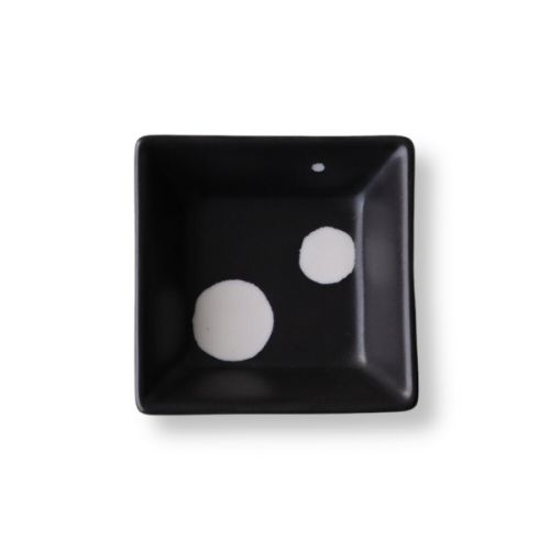 SET OF 8 MODERN JAPANESE-STYLE SQUARE SMALL PLATES