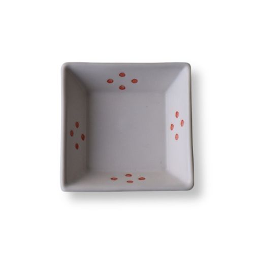 SET OF 8 MODERN JAPANESE-STYLE SQUARE SMALL PLATES