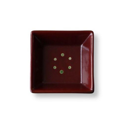 SET OF 8 MODERN JAPANESE-STYLE SQUARE SMALL PLATES