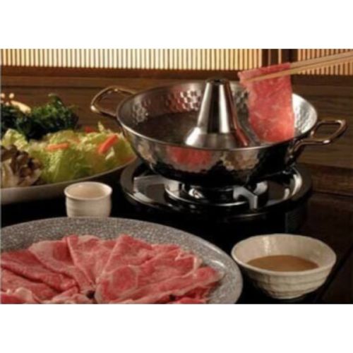 STAINLESS STEEL JAPANESE SHABU-SHABU NABE POT 25CM