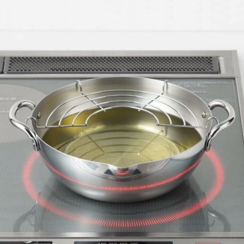 STAINLESS STEEL JAPANESE TEMPURA NABE DEEP FRYER 20CM