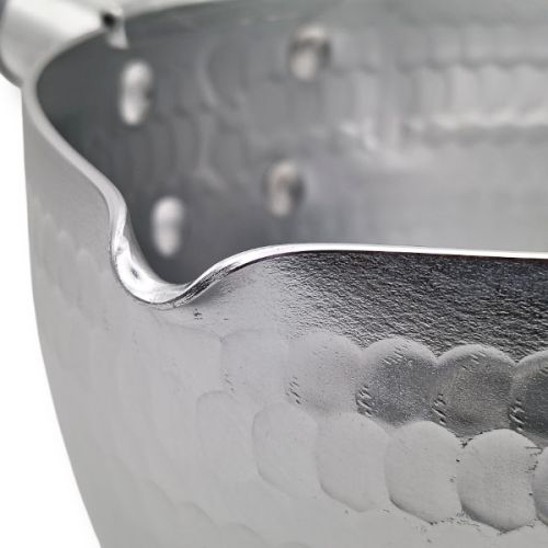 TANIGUCHI METAL JAPAN YUKIHIRA ALUMINUM SAUCEPAN 18CM IH COMPATIBLE