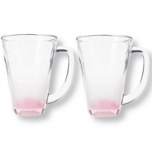 TOYO SASAKI GLASS BEER MUG SET OF 2