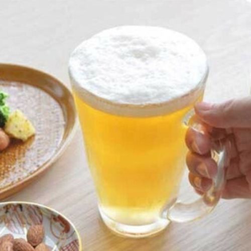 TOYO SASAKI GLASS BEER MUG SET OF 2