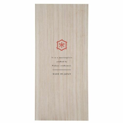 WAKASA LACQUER SAKURA PAIR CHOPSTICKS & MINO WARE RESTS GIFT SET