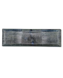PLAT À SUSHI LONG RECTANGULAIRE BLEU INDIGO EN MINO WARE