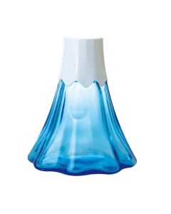 BOUTEILLE EN VERRE DE FORME MONT FUJI JAPONAISE YAMACO