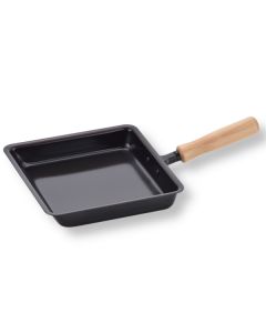 POÊLE JAPONAISE POUR TAMAGOYAKI EN FER TSUBAME-SANJO, 18 × 18 CM
