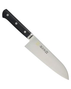 MASAHIRO MV STEEL HONYAKI SANTOKU COUTEAU 17.5CM