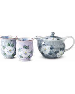 ENSEMBLE THÉIÈRE ET TASSE À THÉ À MOTIF FLORAL ARITA WARE